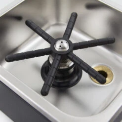 Barista Basics Counter Top Rinser - 6" X 6" X 2" Pan Size -Coffee Shop 4361 original epprct662 5 1