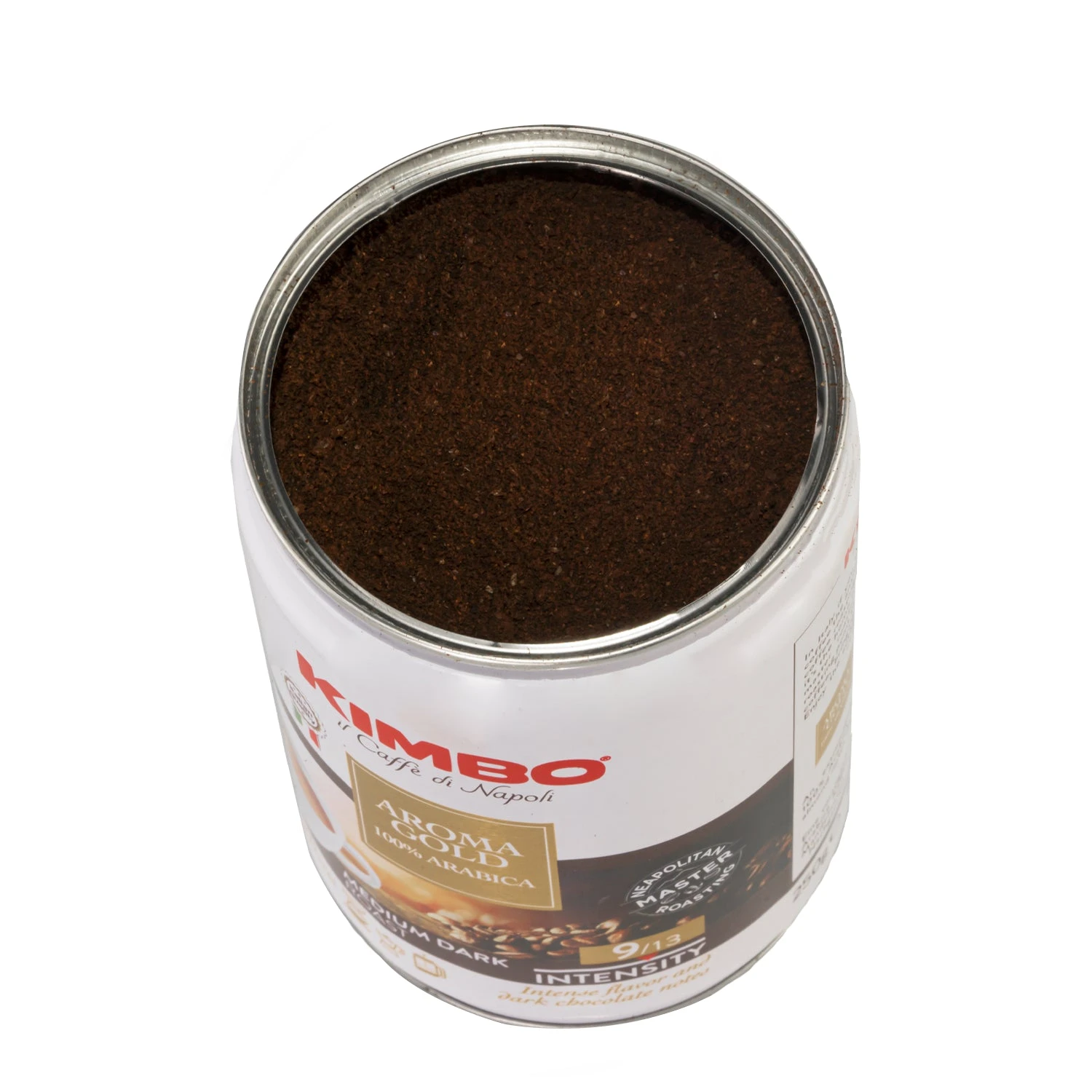 Kimbo Il Caffe Di Napoli Aroma Gold 100% Arabica Ground 250g - Tin 6 Kimbo Il Caffe Di Napoli Aroma Gold 100% Arabica Ground 250g - Tin - Image 4