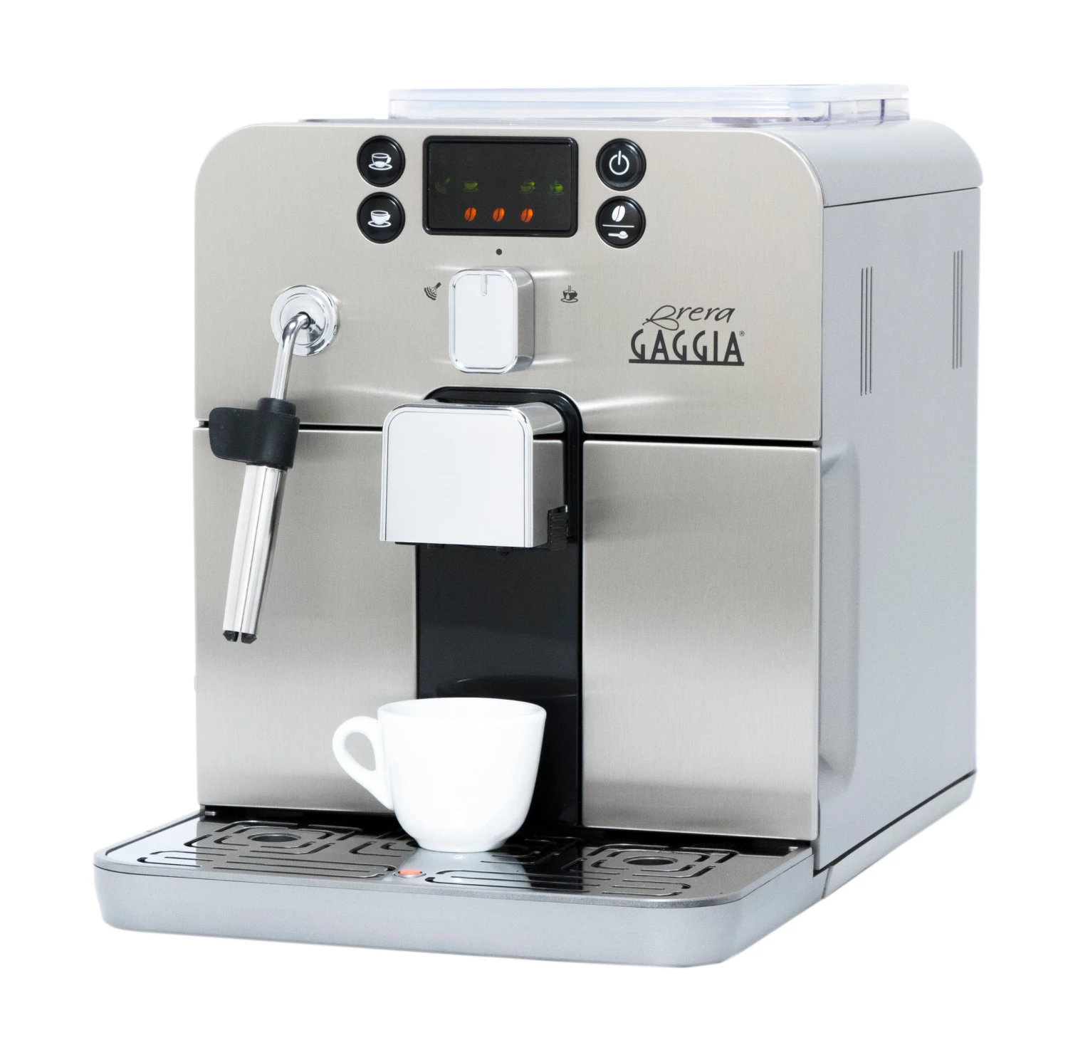 Refurbished Gaggia Brera Espresso Machine In Silver 2 Refurbished Gaggia Brera Espresso Machine In Silver