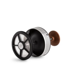 Fellow Clara French Press - Walnut -Coffee Shop Clara FrenchPress Walnut Filter