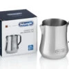 DeLonghi Milk Frothing Jug - Stainless Steel -Coffee Shop DLSC060 1