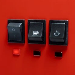 Gaggia Classic Evo Pro Espresso Machine In Lobster Red -Coffee Shop GACLASSICEVOPROORG 0012