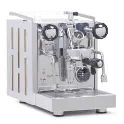 Pathfinder Heat Exchanger Espresso Machine With Flow Control - Gold Panels