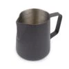 Revolution Matte Black Steaming Pitcher - 20 Oz -Coffee Shop RV PB20 Revolution Matte Black Steaming Pitcher