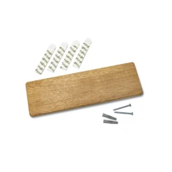 Wiedemann Hangup 3pc Equipment Rack - Oak -Coffee Shop WMHANGUP3OK 06