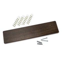 Wiedemann Hangup 4pc Equipment Rack - Blackened Oak 11 Wiedemann Hangup 4pc Equipment Rack - Blackened Oak -Coffee Shop WMHANGUP4BO 06